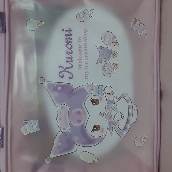 Kuromi Large Makeup/Cosmetic Bag - Picture 1 of 6